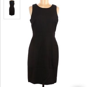 JCrew Factory - Black Sheath Dress - Size 8